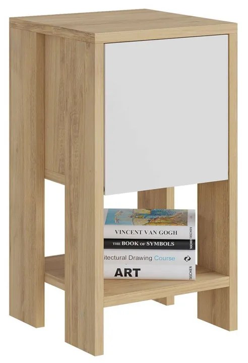 Măsuță de noptieră Ema Sapphire Oak