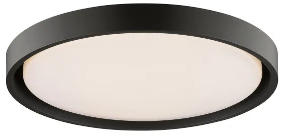 Brilliant – Plafonieră LED SENORA, 24 W, 230 V, 2700–6500 K, Ø 41 cm, negru