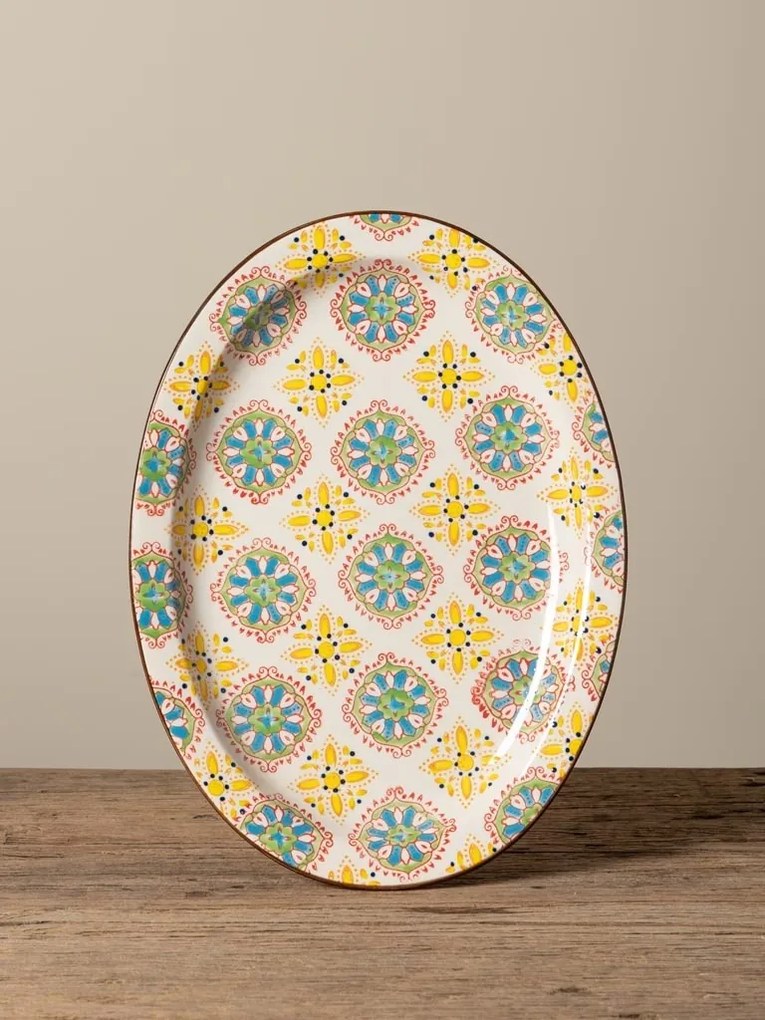 Platou din ceramica, Bohemian