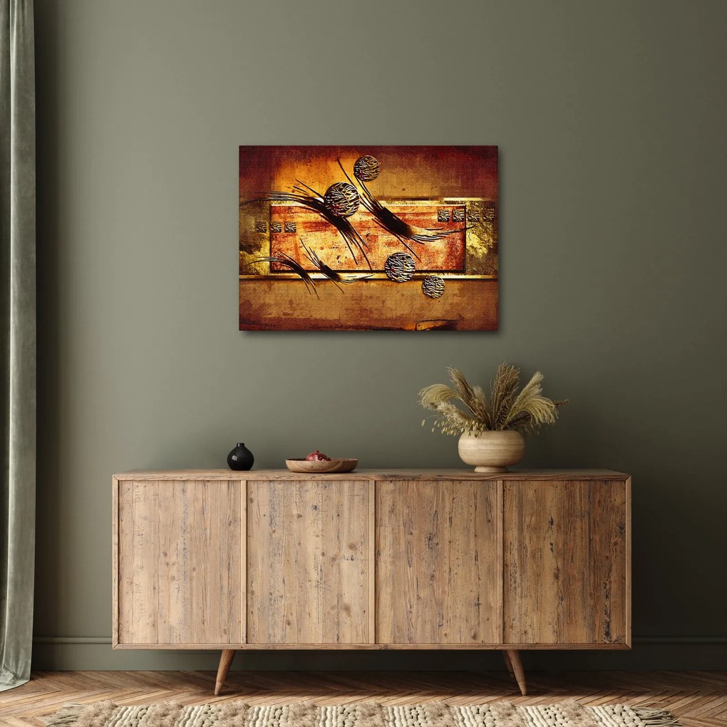 Tablou abstracției (70x50 cm)