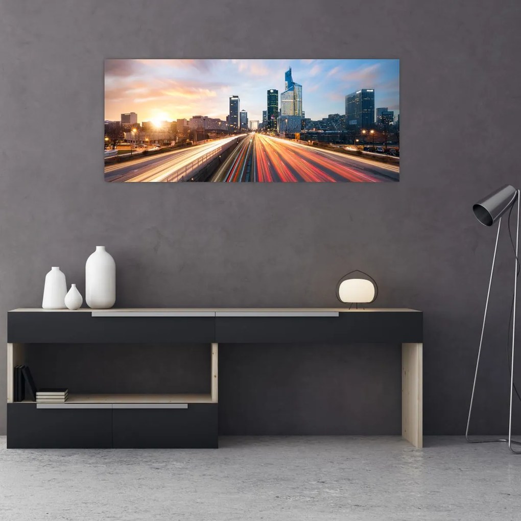 Tablou - Calea marelui oraș (120x50 cm)