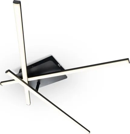 Brilagi - Plafonieră LED STRIPES, 30W/230V, neagră