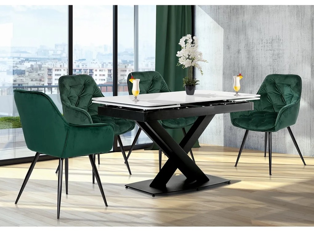 Set de scaune de sufragerie DCH-421 GRN4, 2 buc.