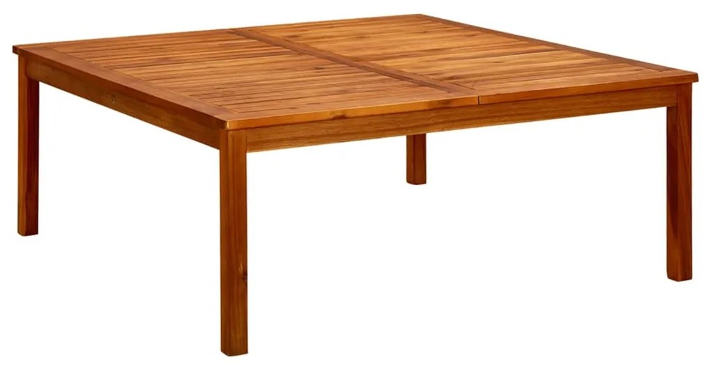 vidaXL Măsuță de cafea de grădină 110x110x45 cm lemn masiv acacia