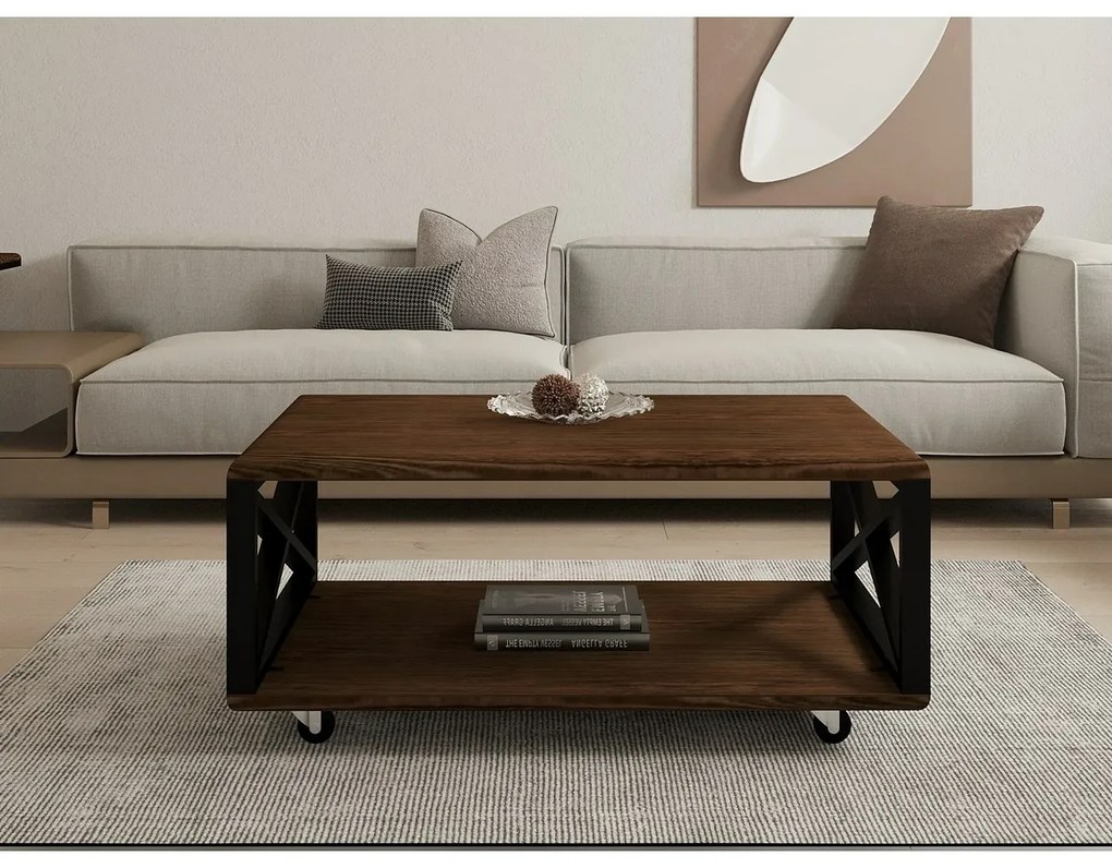 Măsuță de conferință Yuso Walnut