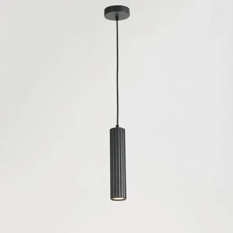 Pendul din aluminiu canelat Anna negru