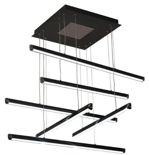 Lustră LED dimabilă aplicată LED/100W/230V 3000-6500K + telecomandă