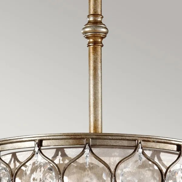 Lustră pe tijă Feiss FE-LUCIA-P-C LUCIA 1xE27/60W/230V