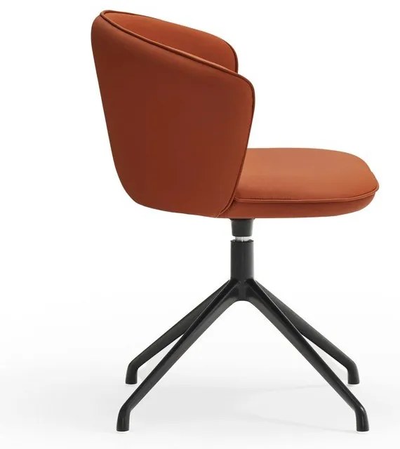 Set de scaune de sufragerie portocaliu 2 buc. tapițat Add – Teulat