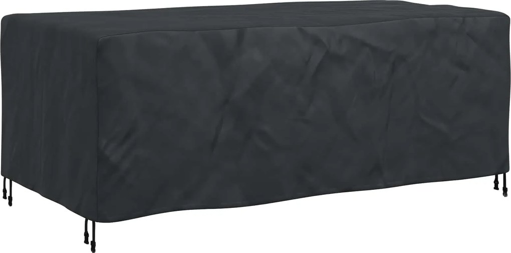 vidaXL Husă pentru mobilă Simplu Negru 200 x 110 x 70 cm 210D