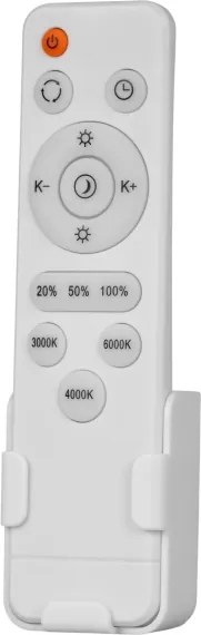Plafonieră LED reglabilă KERN 100 W/230 V, Ø100 cm, finisaj auriu + telecomandă