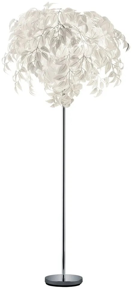 Lampadar Trio Leavy, înălțime 180 cm, alb