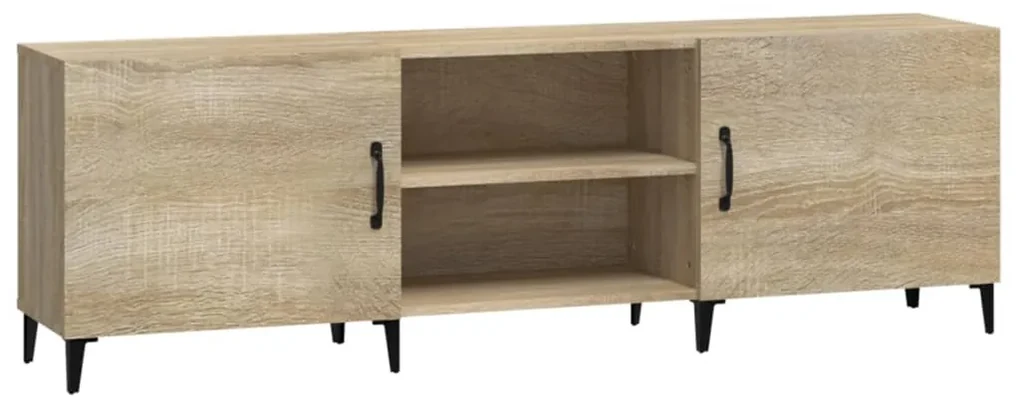 812630 vidaXL Comodă TV, stejar sonoma, 150x30x50 cm, lemn compozit