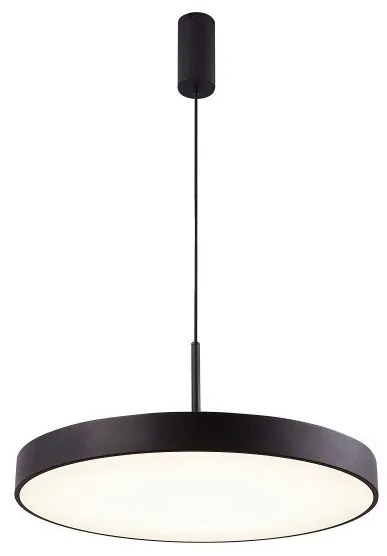 Lustra LED cu telecomanda design circular MARCELLO 40 CCT BK