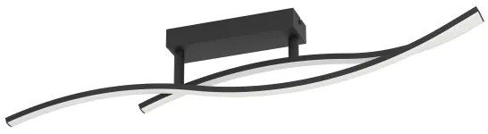 Plafonieră LED Eglo 901206 GRISOLIA LED/12W/230V 4000K negru