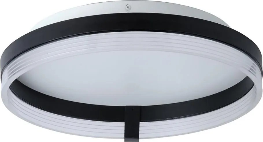 Osram - Plafonieră LED DECOR CIRCLE, 25 W, 230 V, Ø 40 cm, negru/alb