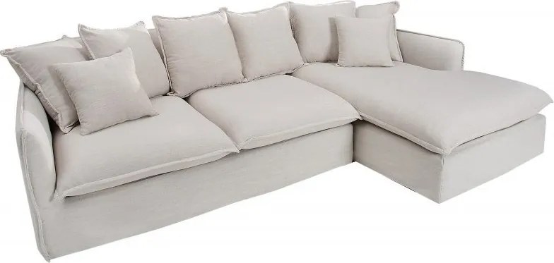 Canapea confortabila cu sezlong dreapta Heaven 255cm