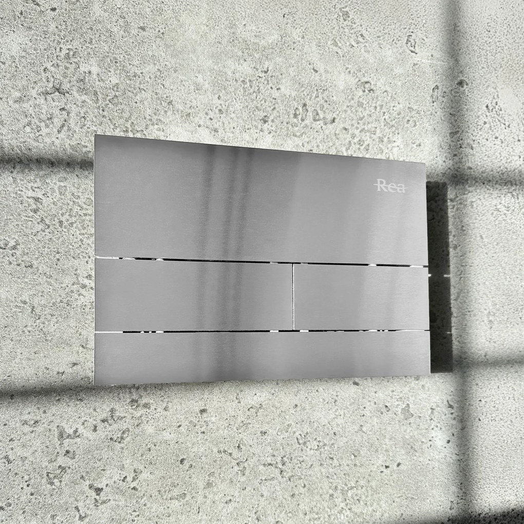 Clapeta pentru rezervor incastrat K011A-Q Rea T Brush Steel