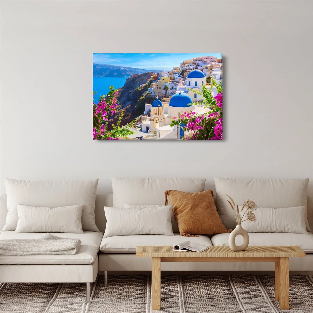 Tablou - Santorini, Grecia (90x60 cm)