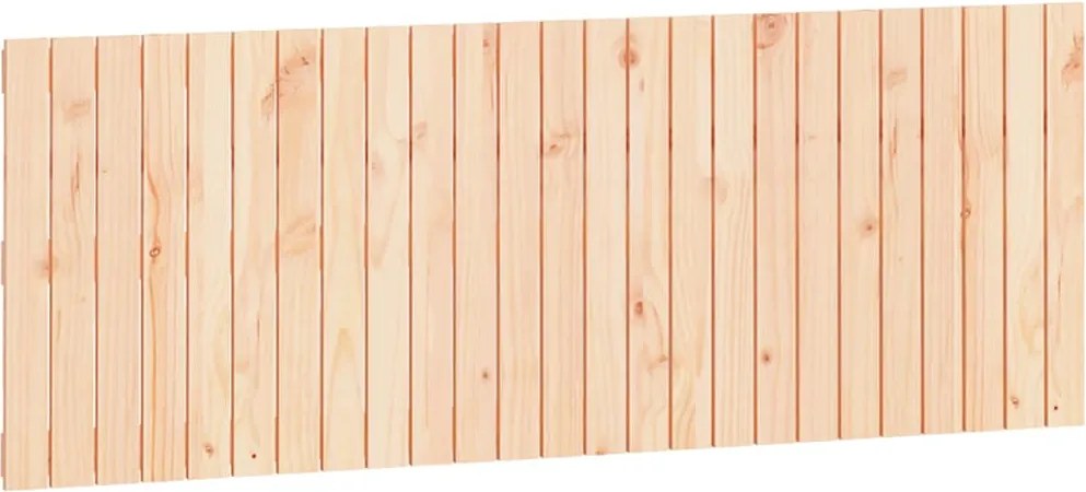 vidaXL Tăblie de pat pentru perete, 159,5x3x60 cm, lemn masiv de pin