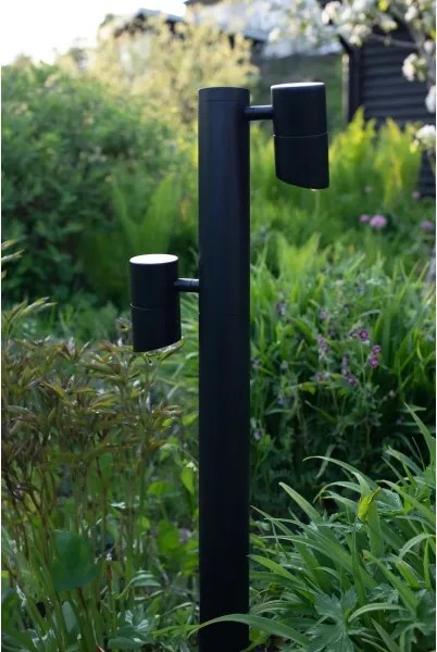 Markslöjd 108486 - Lampă LED de exterior GARDEN24 2xLED/6W/24V 80 cm IP44 neagră
