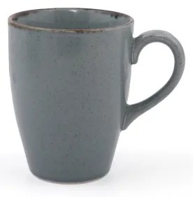 Set de masă, 16 piese, gri/porțelan