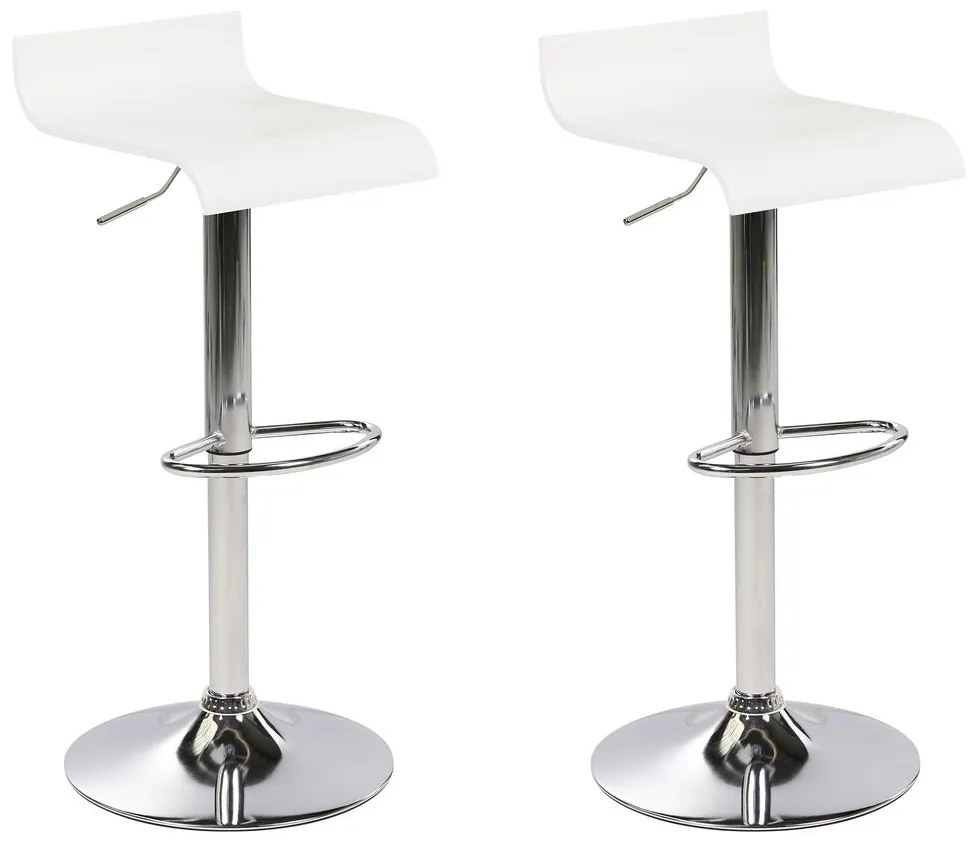 Set 2buc scaune tip bar Vanya (alb) . 1076309