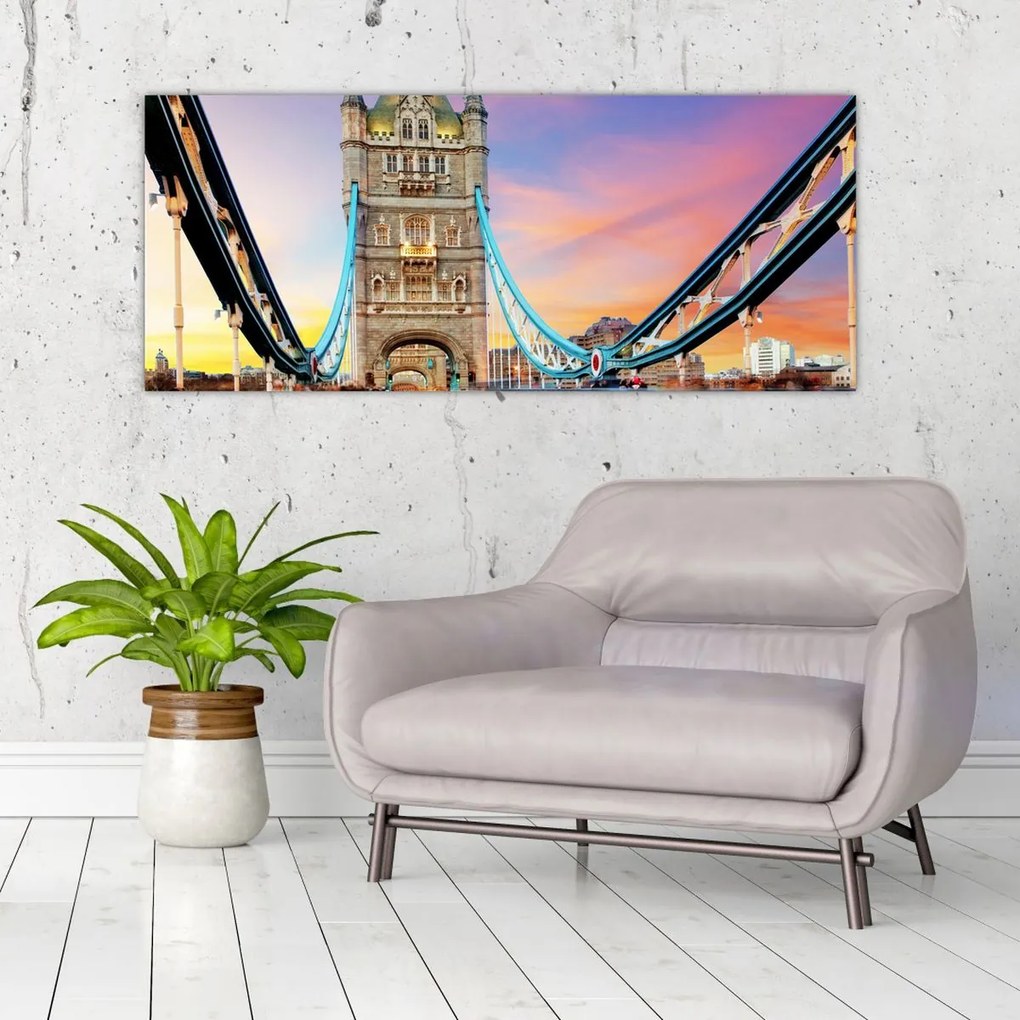 Tablou - Tower Bridge (120x50 cm)