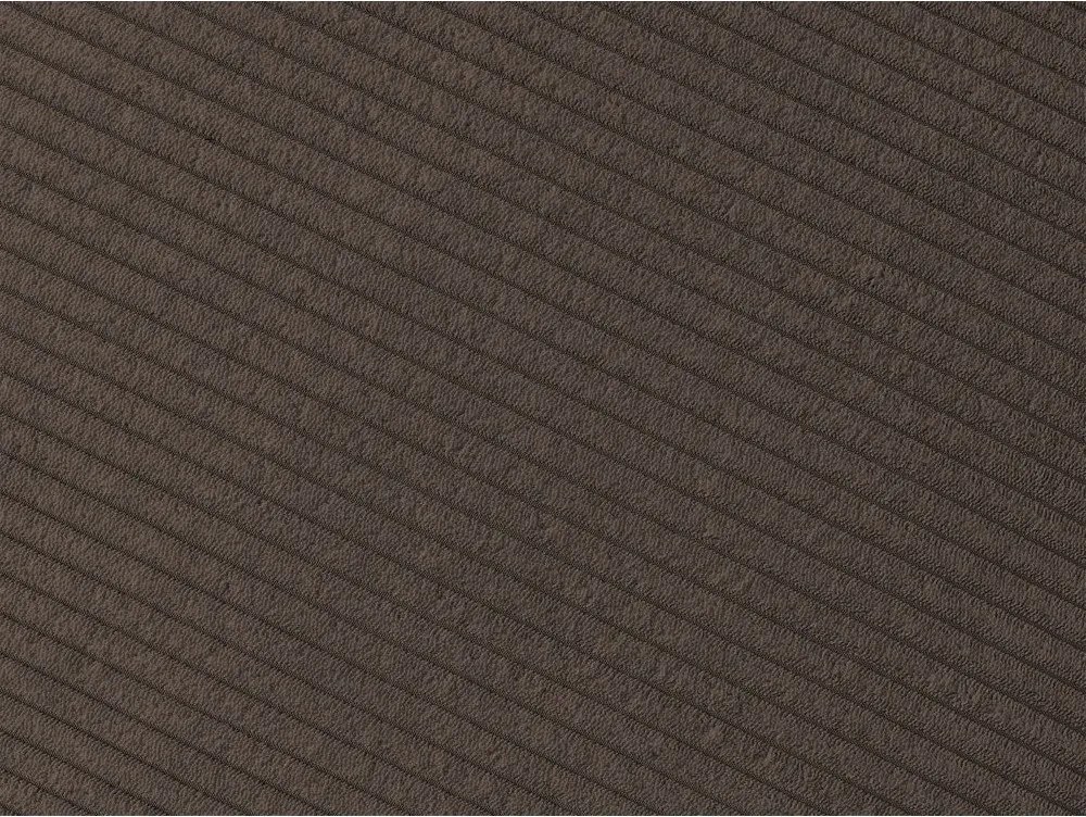 Fotoliu maro cu tapițerie din catifea reiată Giorgia – Bobochic Paris