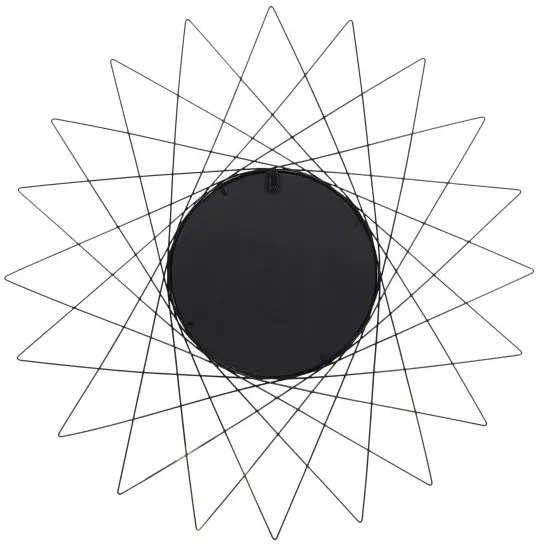Oglinda rotunda cu rama din metal aurie Soprano, 2cm (L / D) x 79cm (l) x 79cm (H)