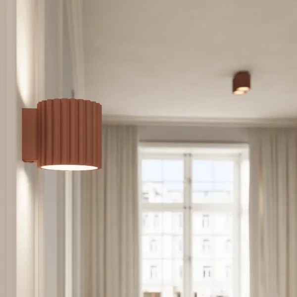 Sollux SL.1806 - Aplica de perete AURA 1xG9/10W/230V maro