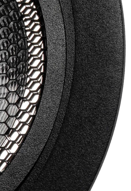 Spot încastrat inteligent negru reglabil, inclusiv Wifi GU10 111mm - Coop 111 Honey