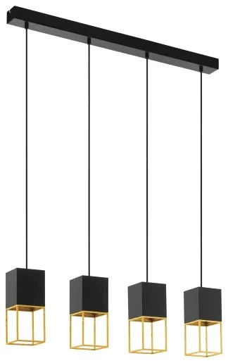 Eglo 97734 - Lustră LED pe cablu MONTEBALDO 4xGU10/5W/230V