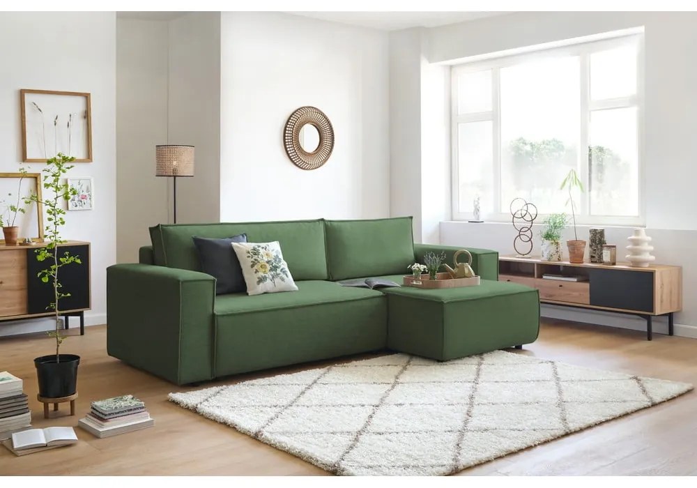Colțar verde extensibil (cu colț variabil) Nihad – Bobochic Paris