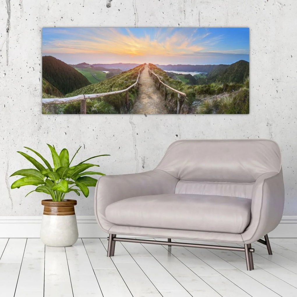 Tablou - Potecă de munte (120x50 cm)