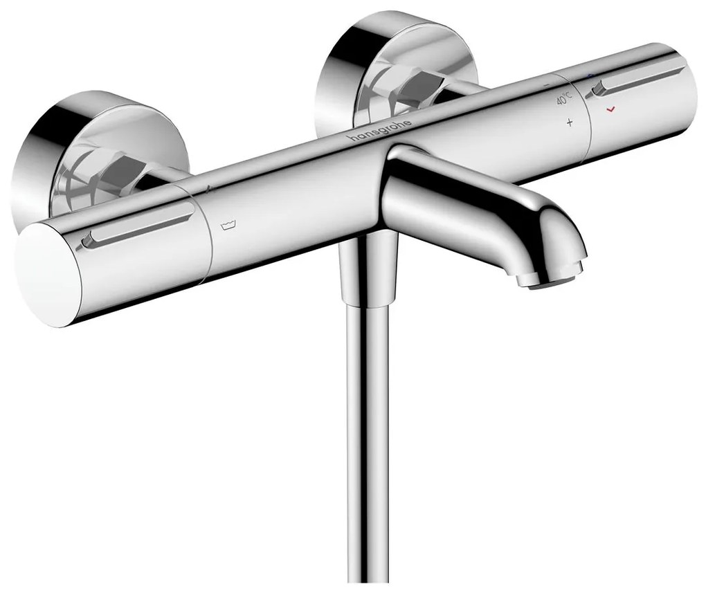 Hansgrohe Ecostat Element baterie cadă-duș perete cu termostat crom 13347000