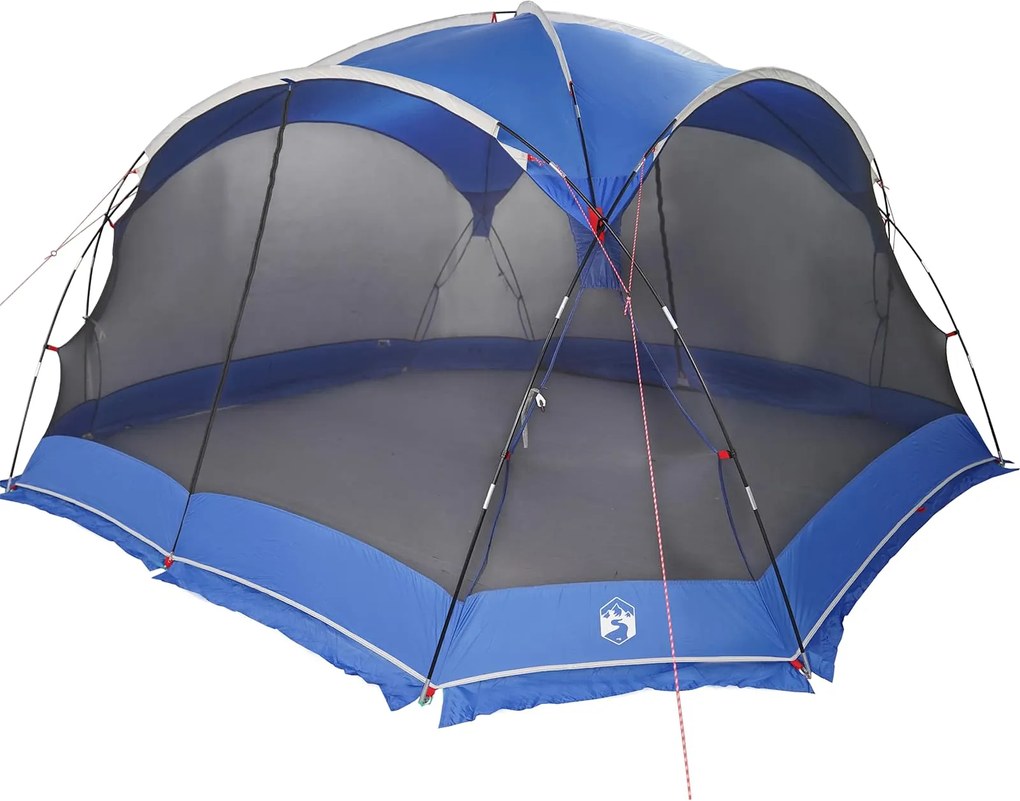 vidaXL Cort cu plasă de țânțari Albastru Azur 434 x 434 x 230 cm