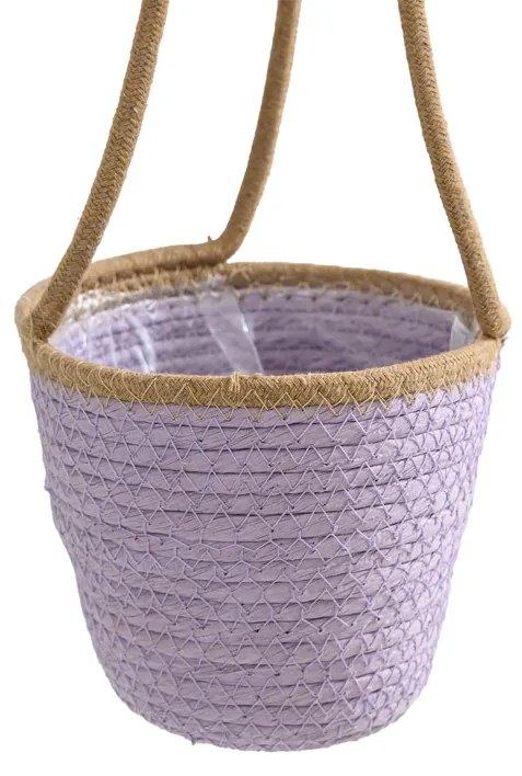 Ghiveci suspendat TRIPOLIS 16 cm - mai multe culori Culoare: Violet