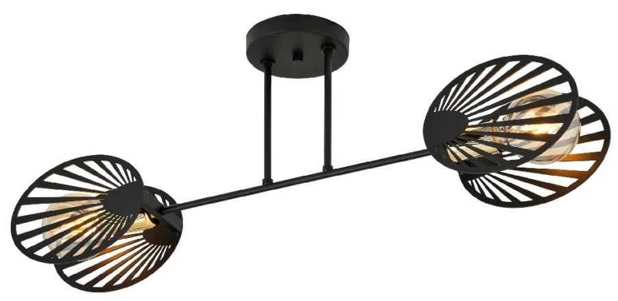 Lustra aplicata moderna TALIA 2Â BLACK