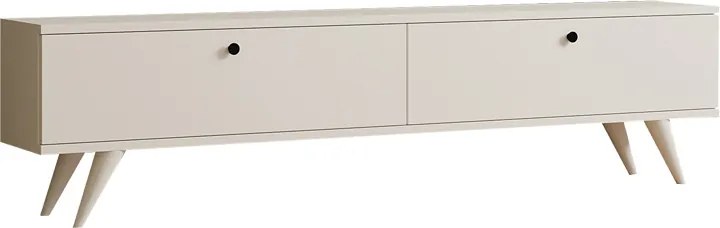Comoda TV Jatera, culoare alb, 160 x 25 x 40 cm