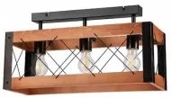Plafoniera rustica 3 becuri E27 Frida 46570 Lamkur