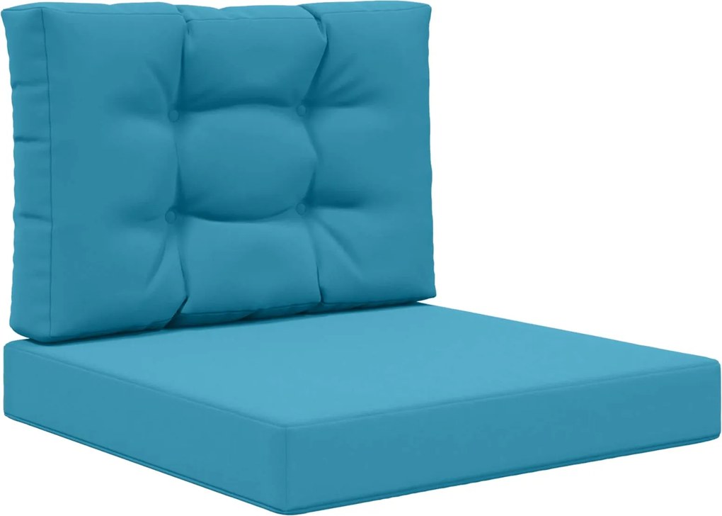 vidaXL Perna pentru canapea de exterior 2 pcs Albastru regal Poliester