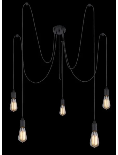 Globo A110-5 - Lampa suspendata MARACANA 5xE27/60W/230V