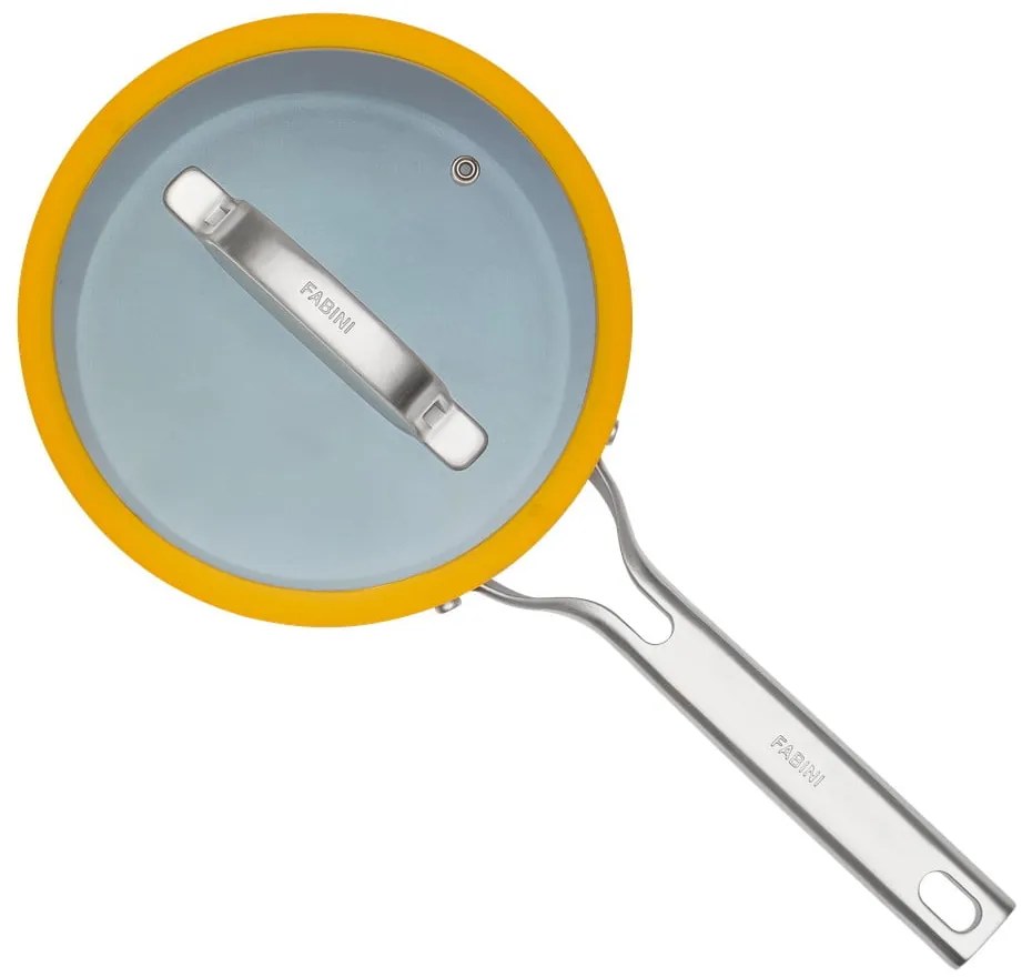 Oală cu capac/cu suprafață ceramică 2,4 l adecvată pentru plita cu inducție Meda 3.0 – FABINI