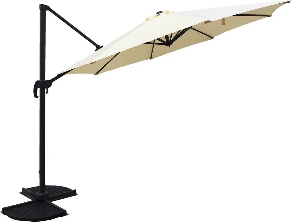 Umbrelă de soare crem 300x300 cm Deluxe – Garden Pleasure