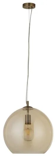 Lustră pe cablu Searchlight 1635AM BALLS 1xE27/60W/230V alamă