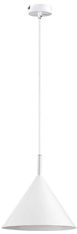 Pendul design industrial Jarod alb