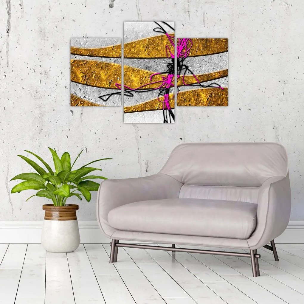 Tablou cu abstracție (90x60 cm)