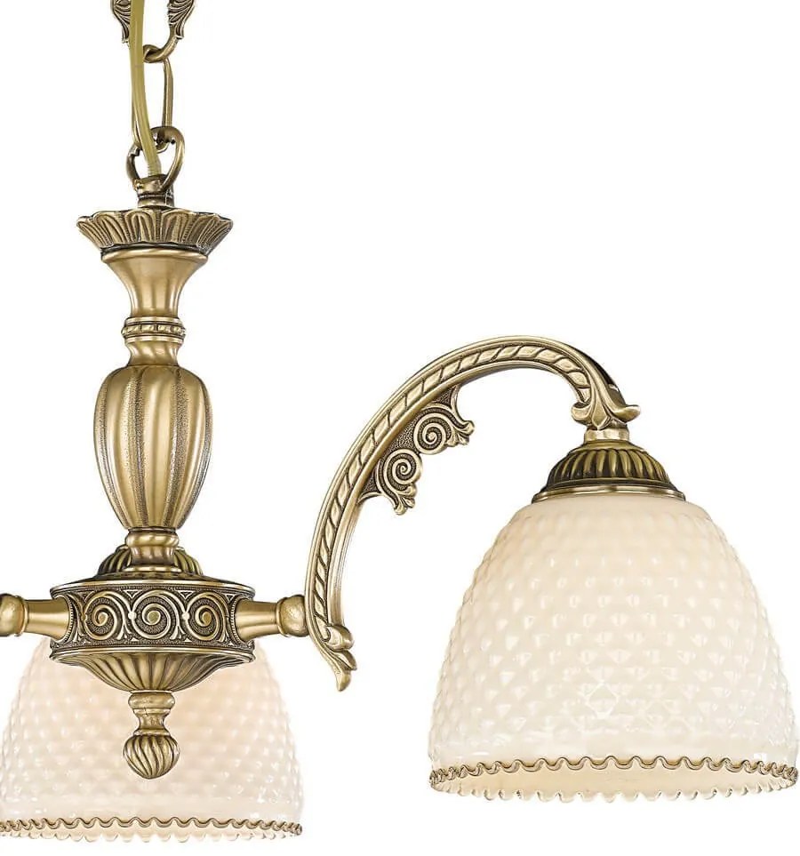 Candelabru din alama 3 brate design italian 7005