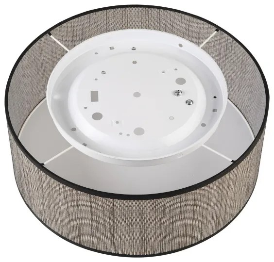 Plafonieră SIRJA, 2 x E27, 15 W, 230 V, Ø 35 cm, maro